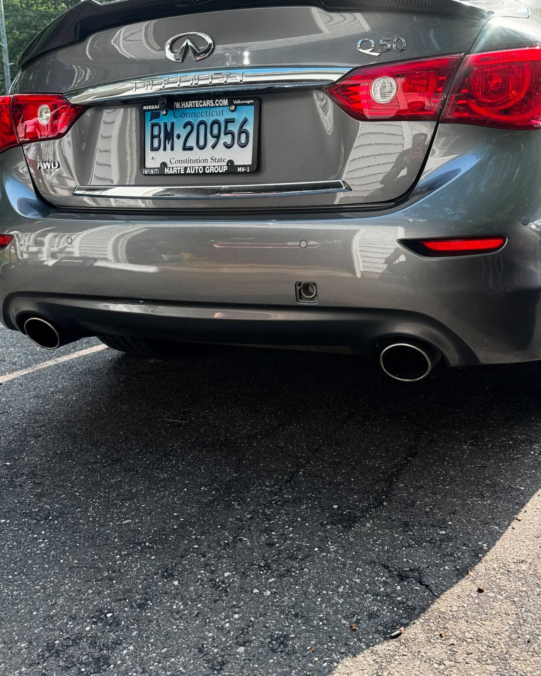 Infiniti Q50, carbon rear end, photo 2 of 8