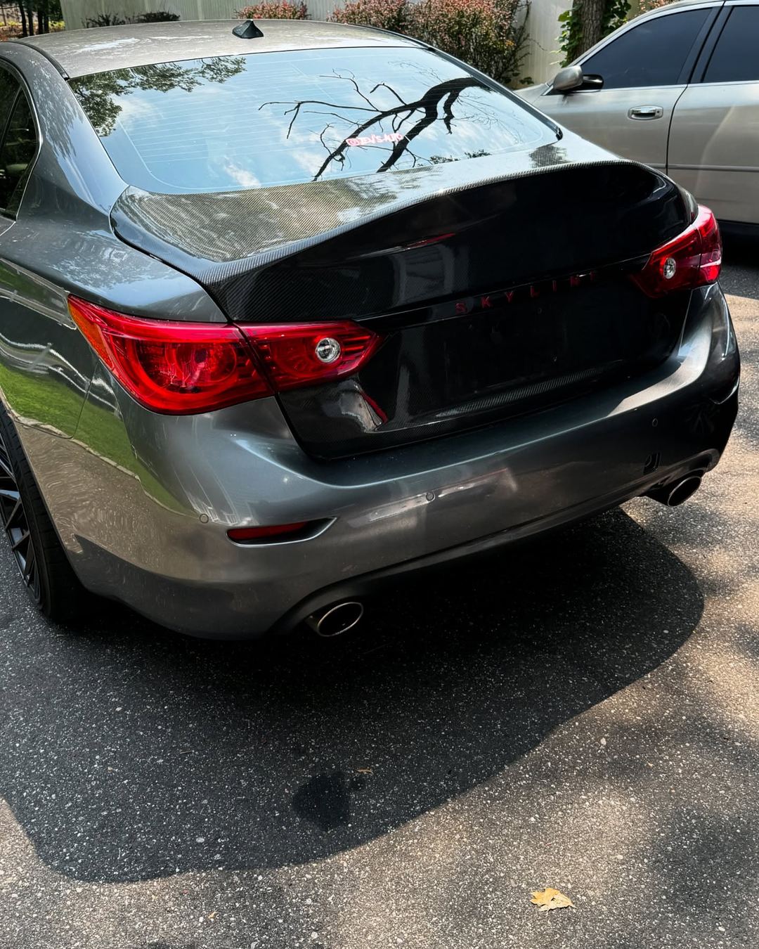 Infiniti Q50, carbon rear end, photo 4 of 8