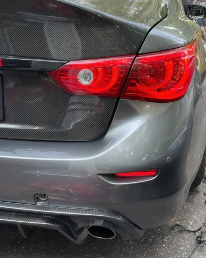 Infiniti Q50, carbon rear end, photo 8 of 8
