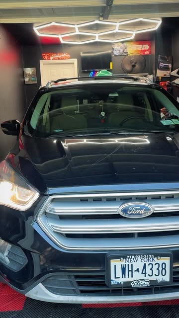 2017 Ford Escape in the shop under hexagon lights